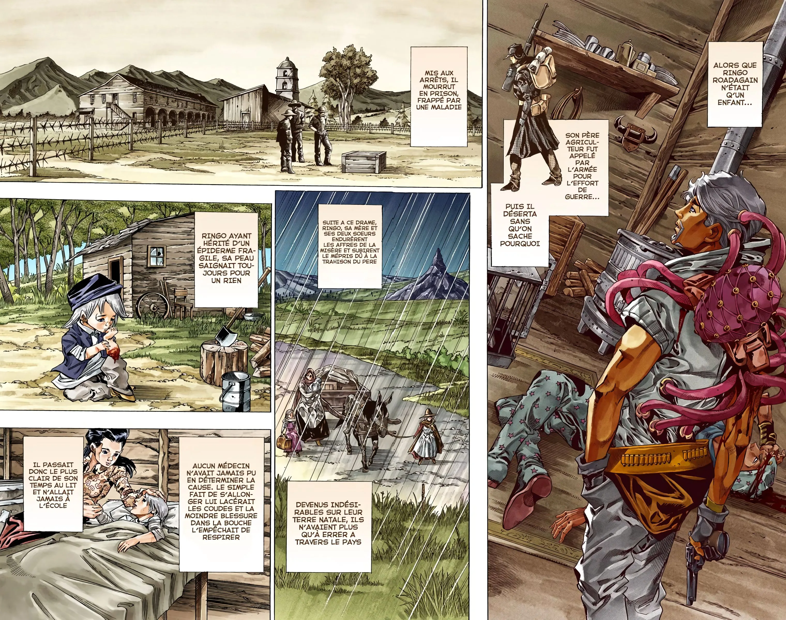 Read JoJo’s Bizarre Adventure Steel Ball Run FR Manga Online