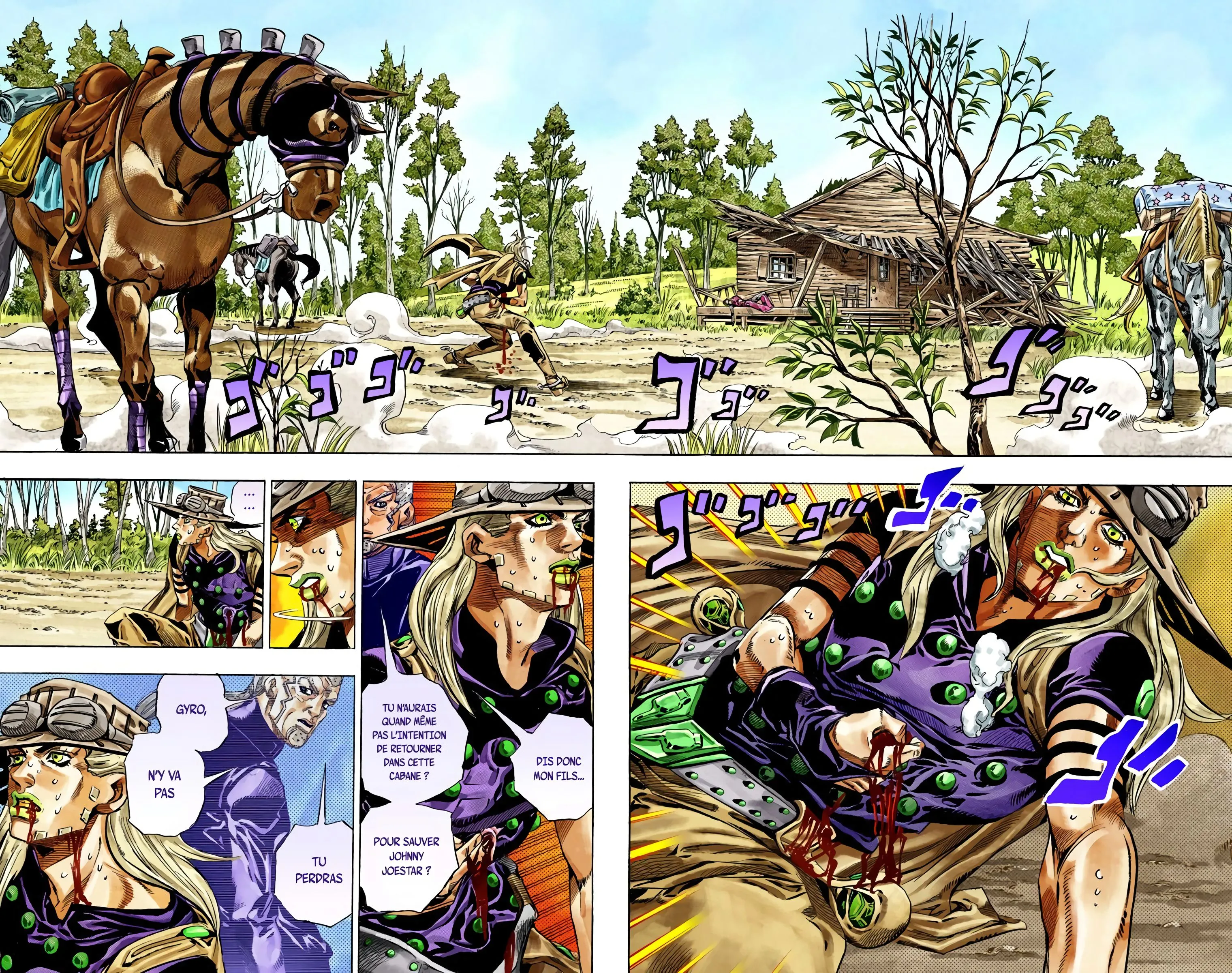 Read JoJo’s Bizarre Adventure Steel Ball Run FR Manga Online