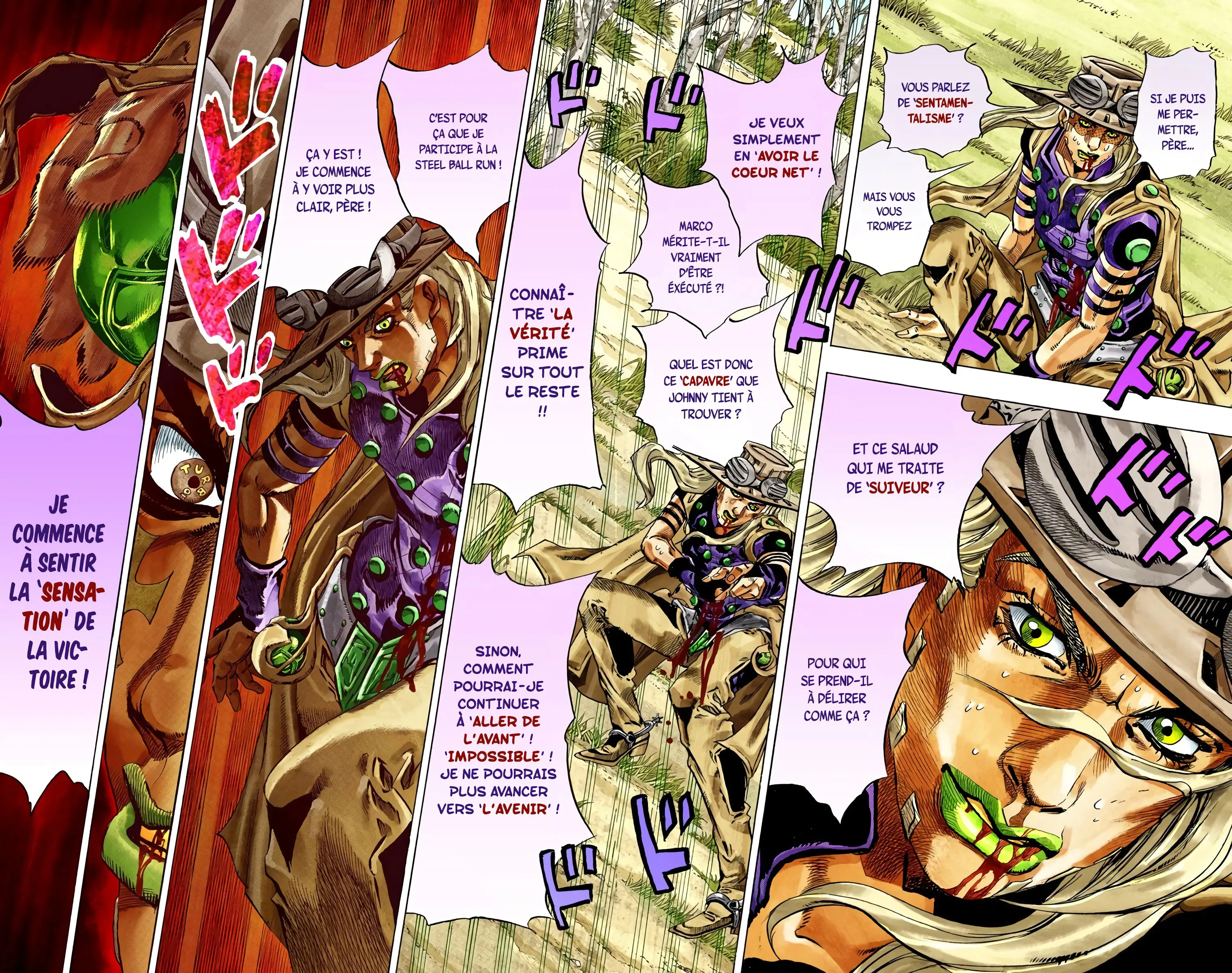 Read JoJo’s Bizarre Adventure Steel Ball Run FR Manga Online