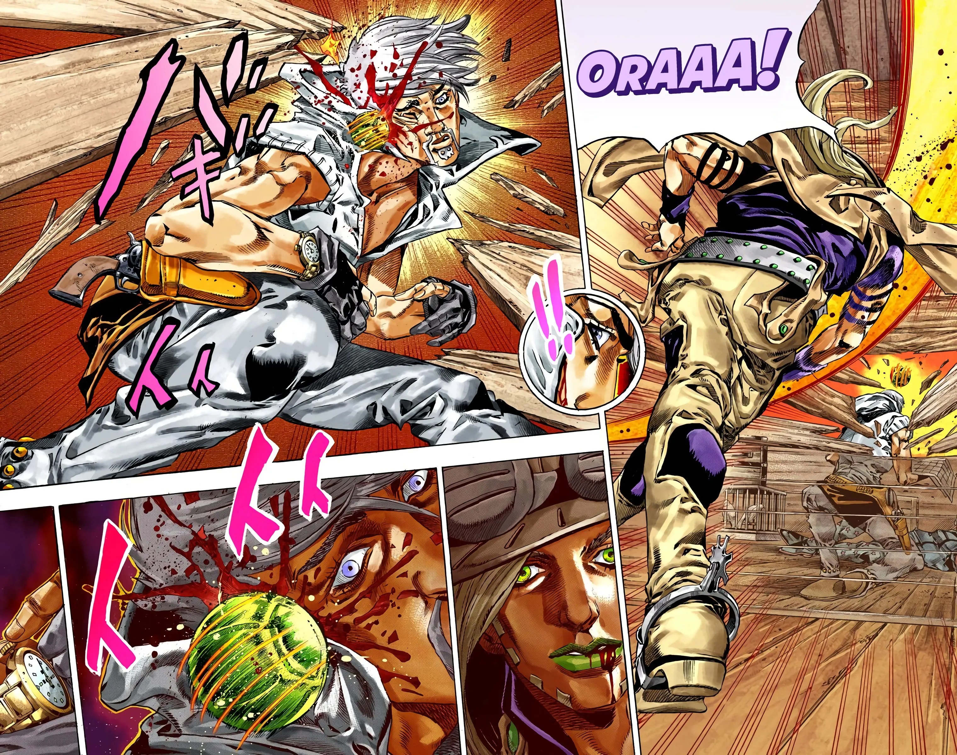 Read JoJo’s Bizarre Adventure Steel Ball Run FR Manga Online