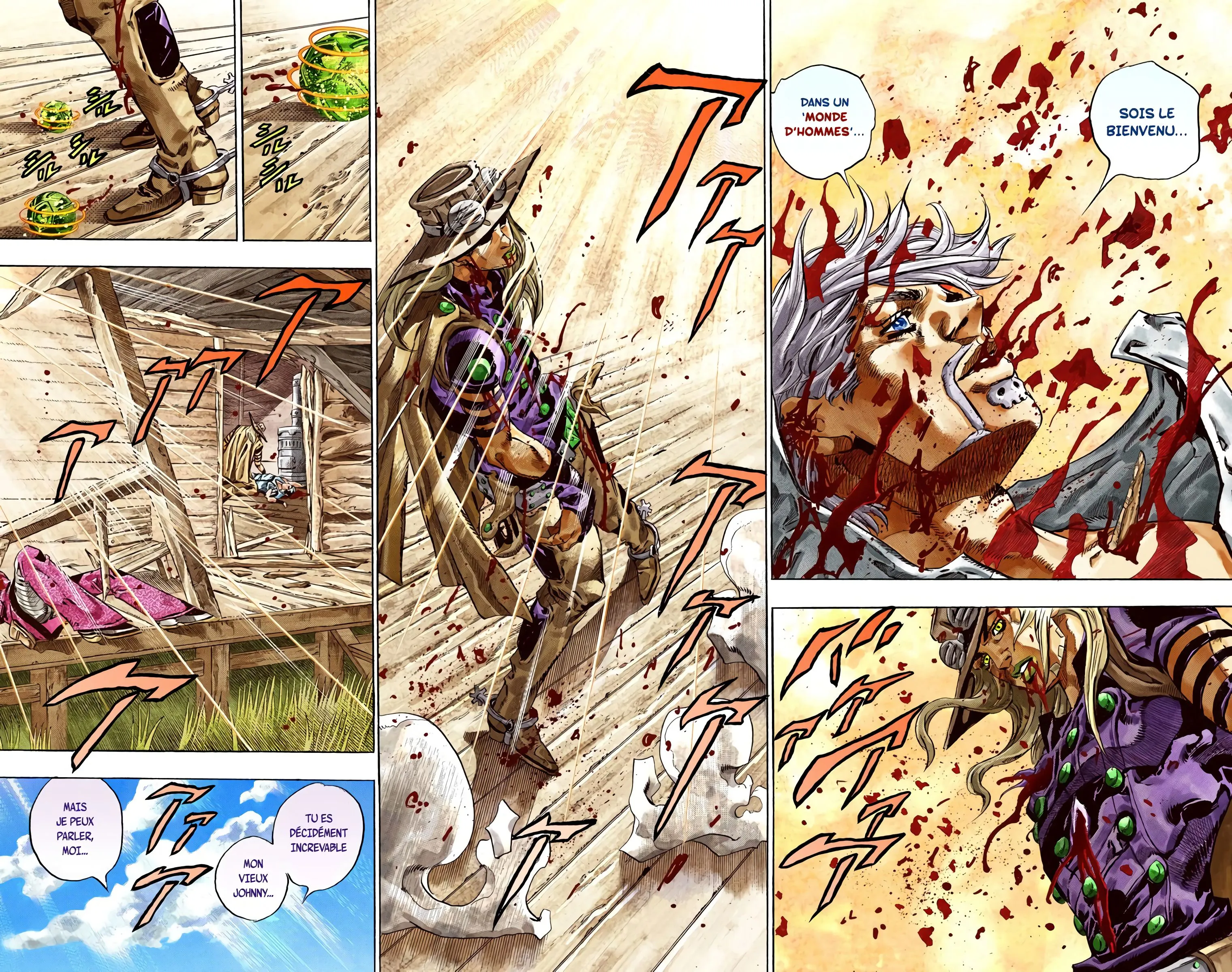 Read JoJo’s Bizarre Adventure Steel Ball Run FR Manga Online