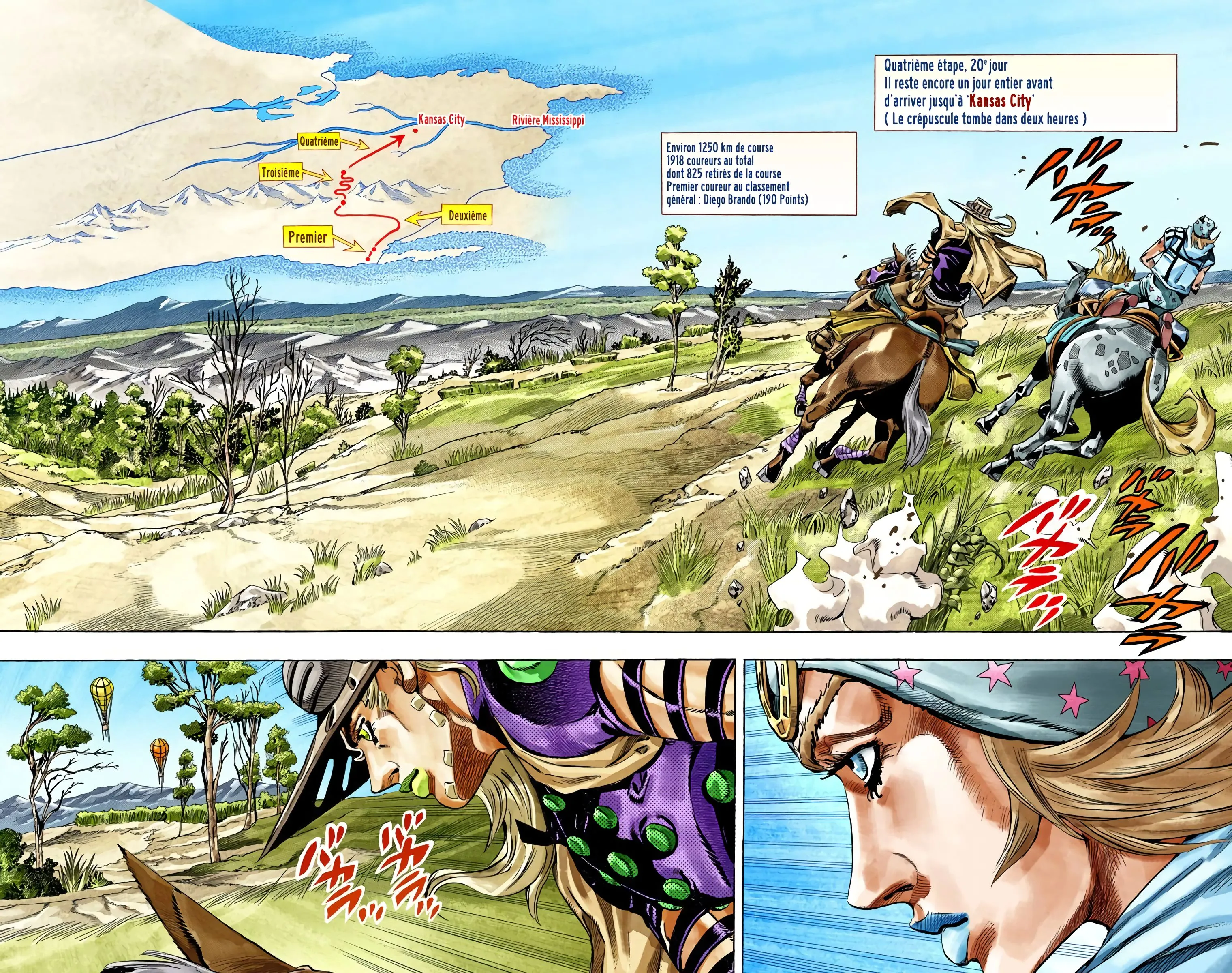 Read JoJo’s Bizarre Adventure Steel Ball Run FR Manga Online