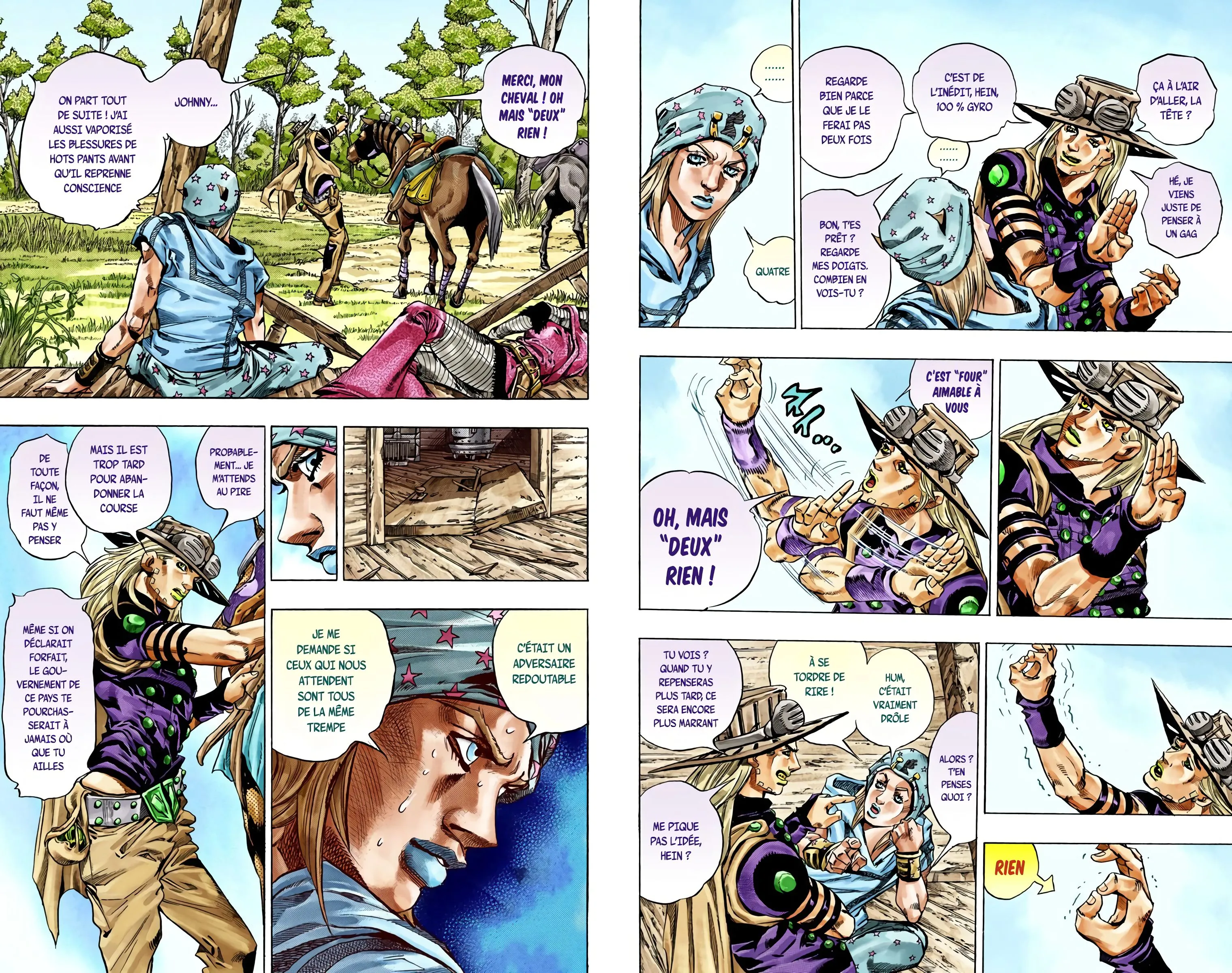 Read JoJo’s Bizarre Adventure Steel Ball Run FR Manga Online