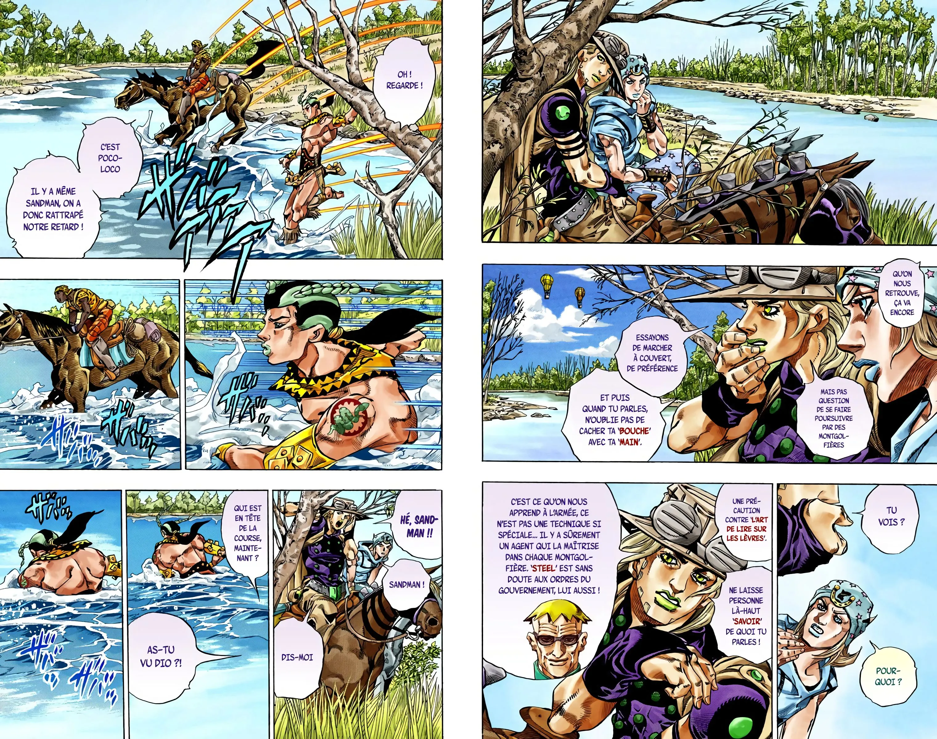 Read JoJo’s Bizarre Adventure Steel Ball Run FR Manga Online