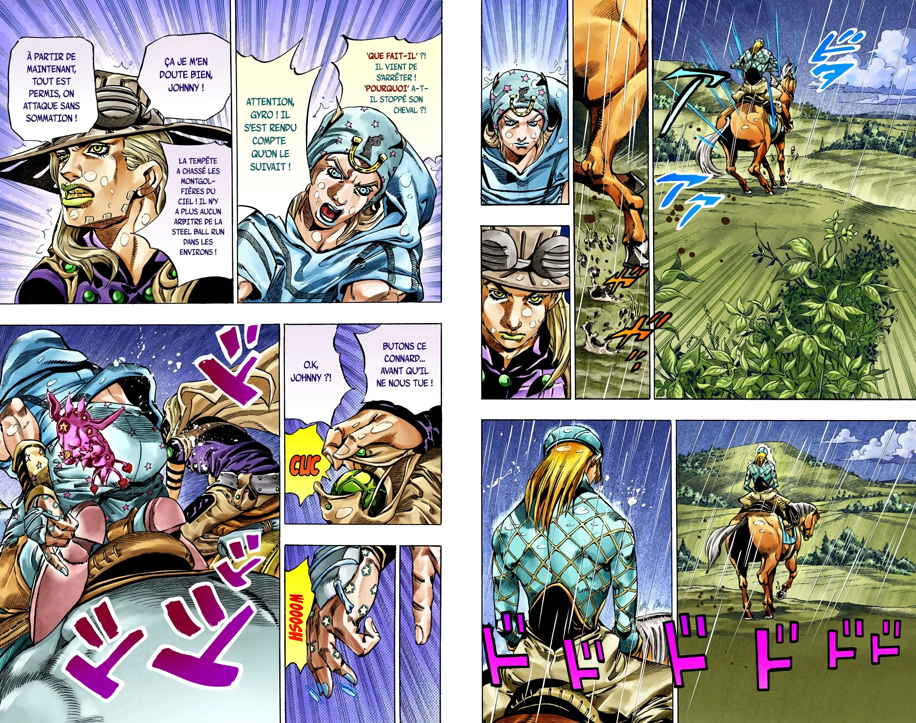 Read JoJo’s Bizarre Adventure Steel Ball Run FR Manga Online