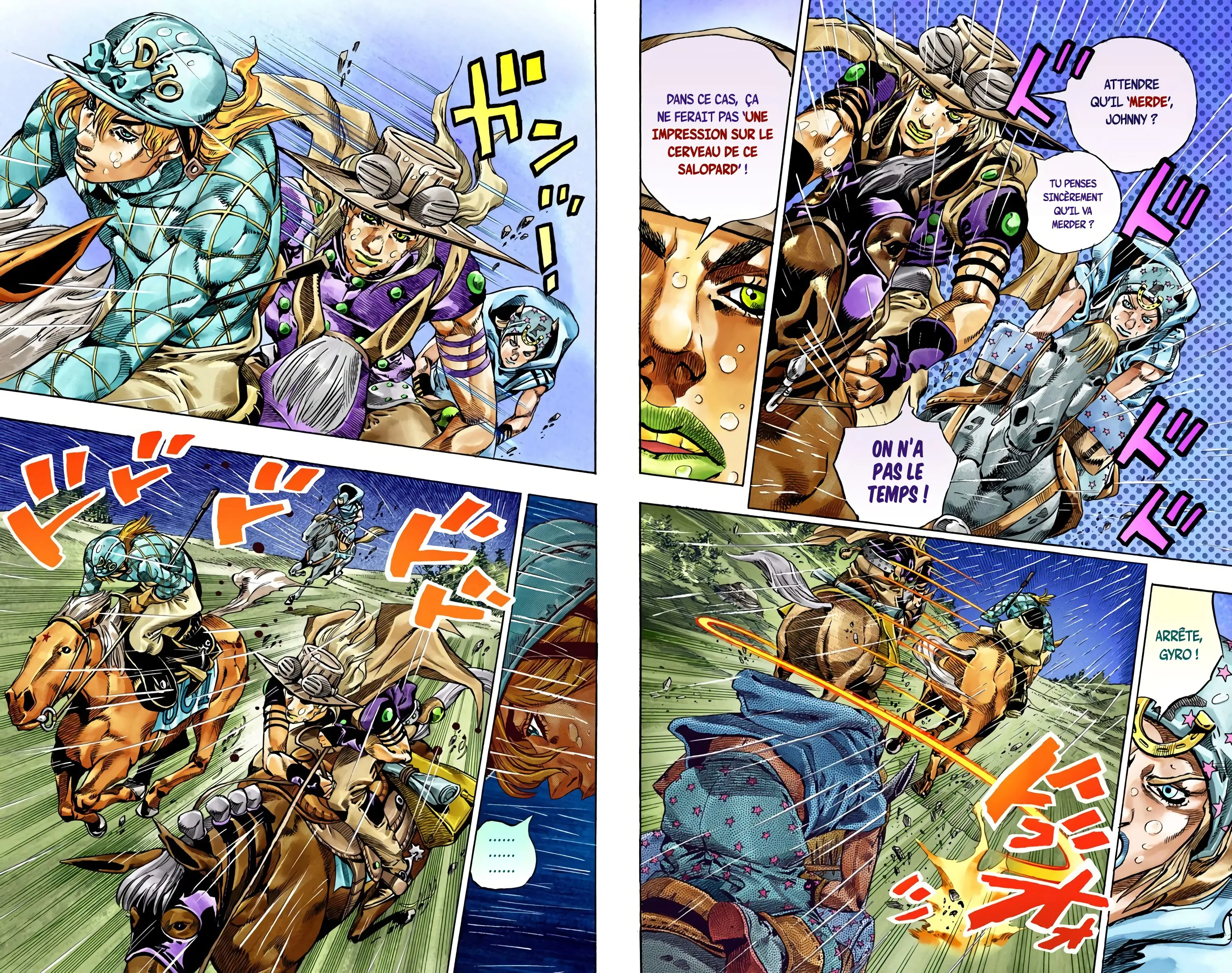 Read JoJo’s Bizarre Adventure Steel Ball Run FR Manga Online