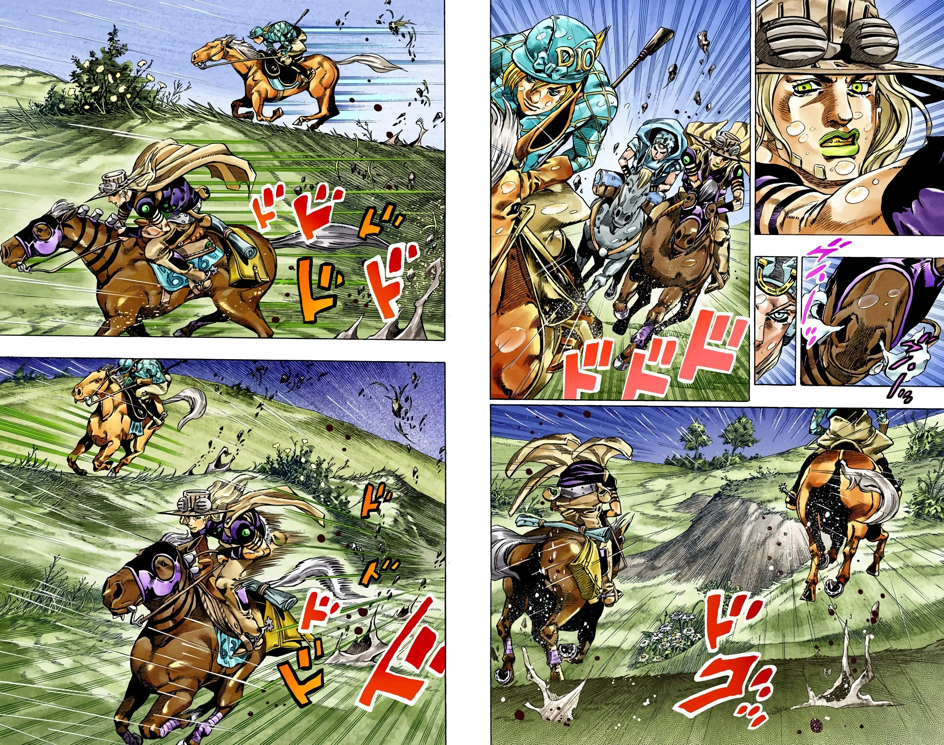 Read JoJo’s Bizarre Adventure Steel Ball Run FR Manga Online