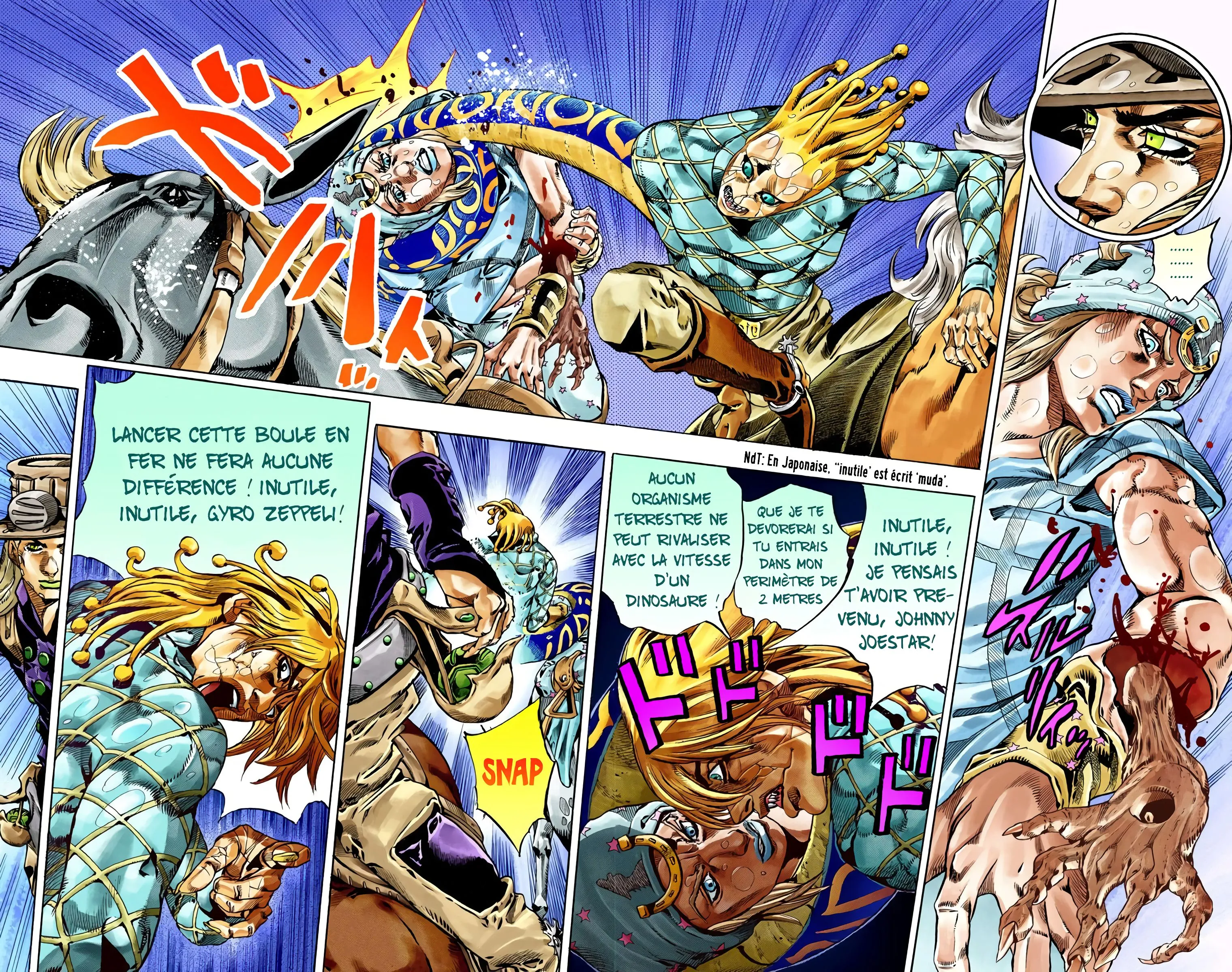 Read JoJo’s Bizarre Adventure Steel Ball Run FR Manga Online