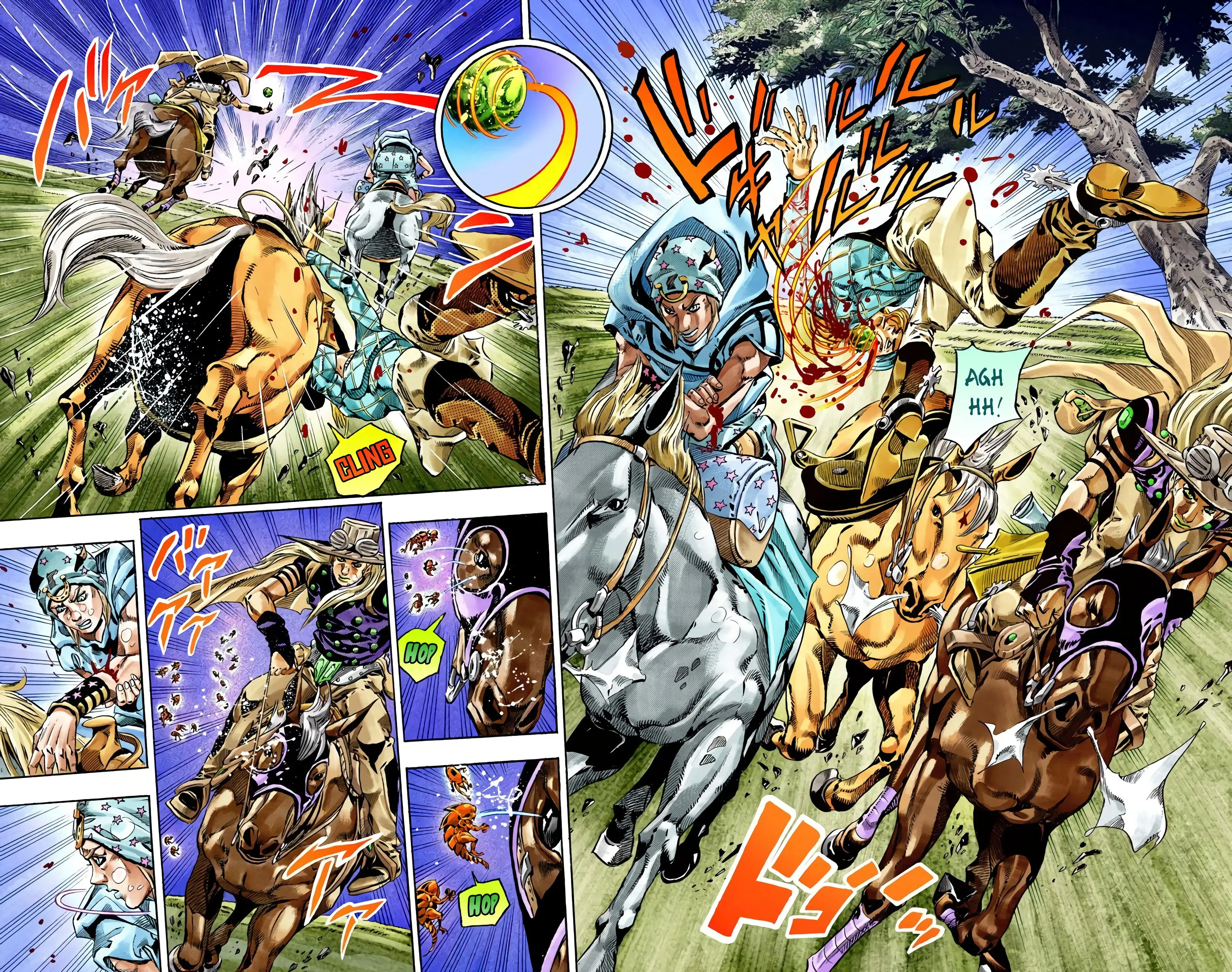 Read JoJo’s Bizarre Adventure Steel Ball Run FR Manga Online