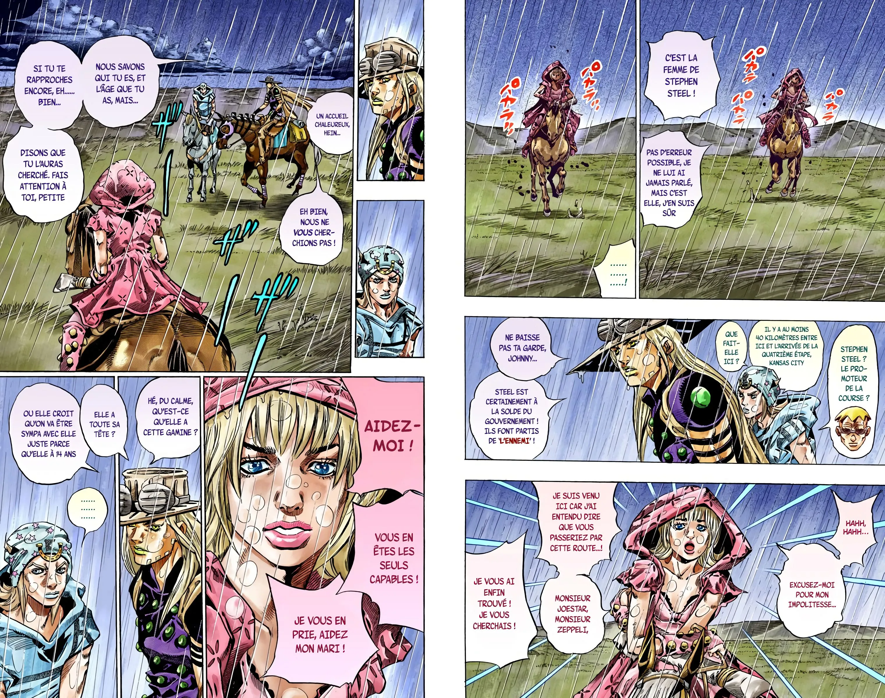 Read JoJo’s Bizarre Adventure Steel Ball Run FR Manga Online