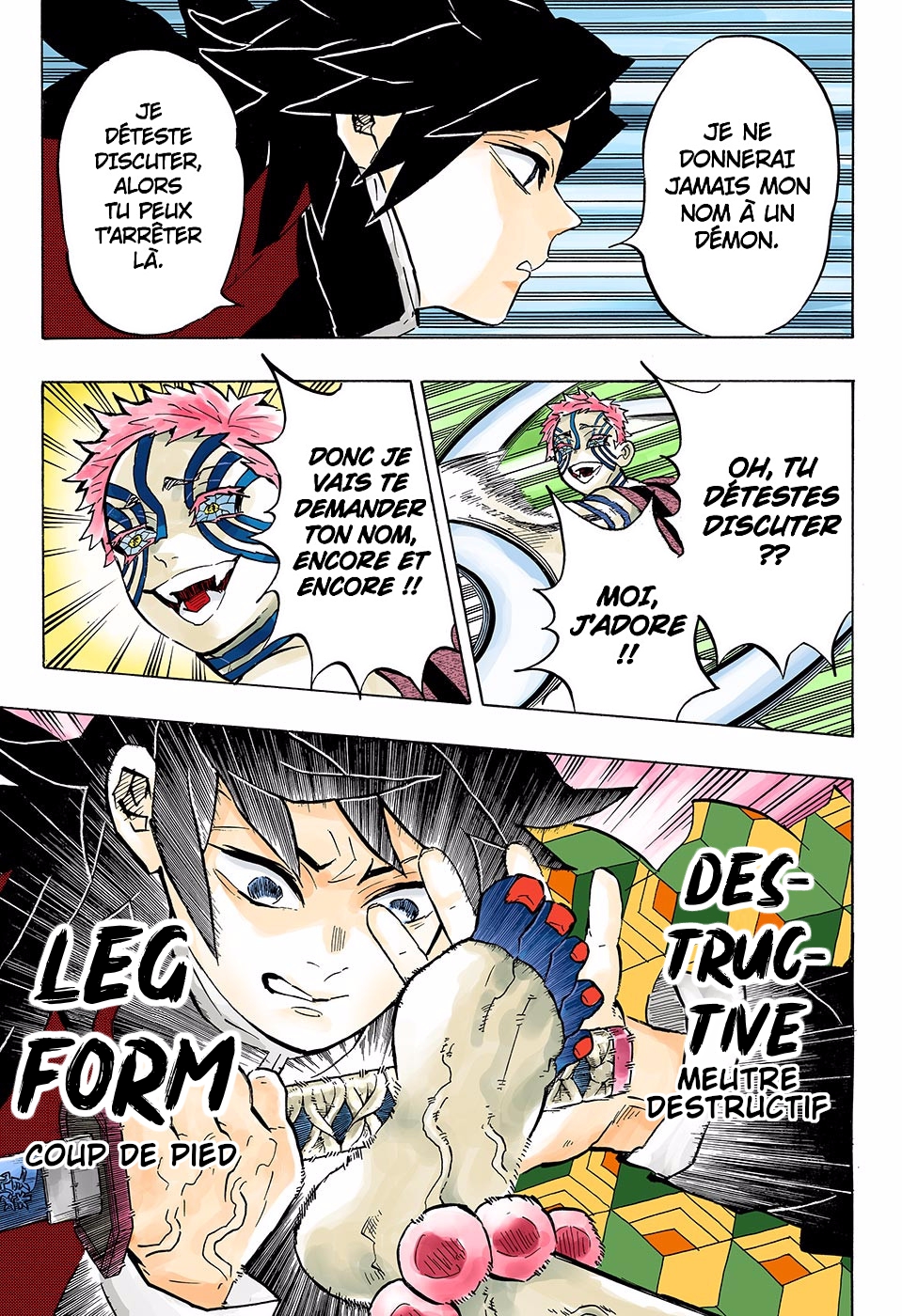 Read Kimetsu No Yaiba FR Manga Online