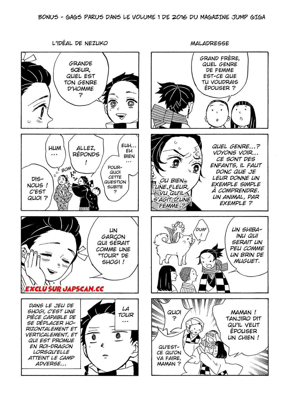 Read Kimetsu No Yaiba FR Manga Online