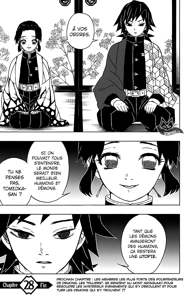 Read Kimetsu No Yaiba FR Manga Online