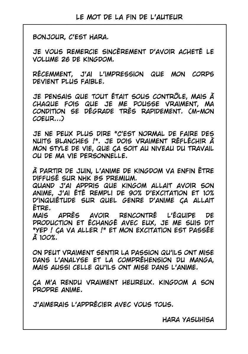 Read Kingdom FR Manga Online