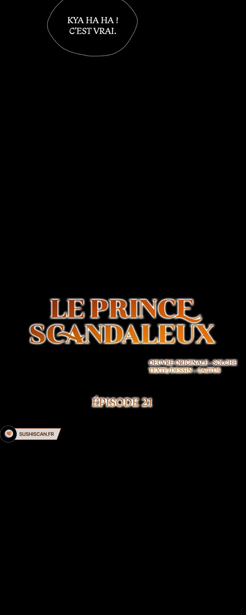 Read Le Prince scandaleux Manga Online