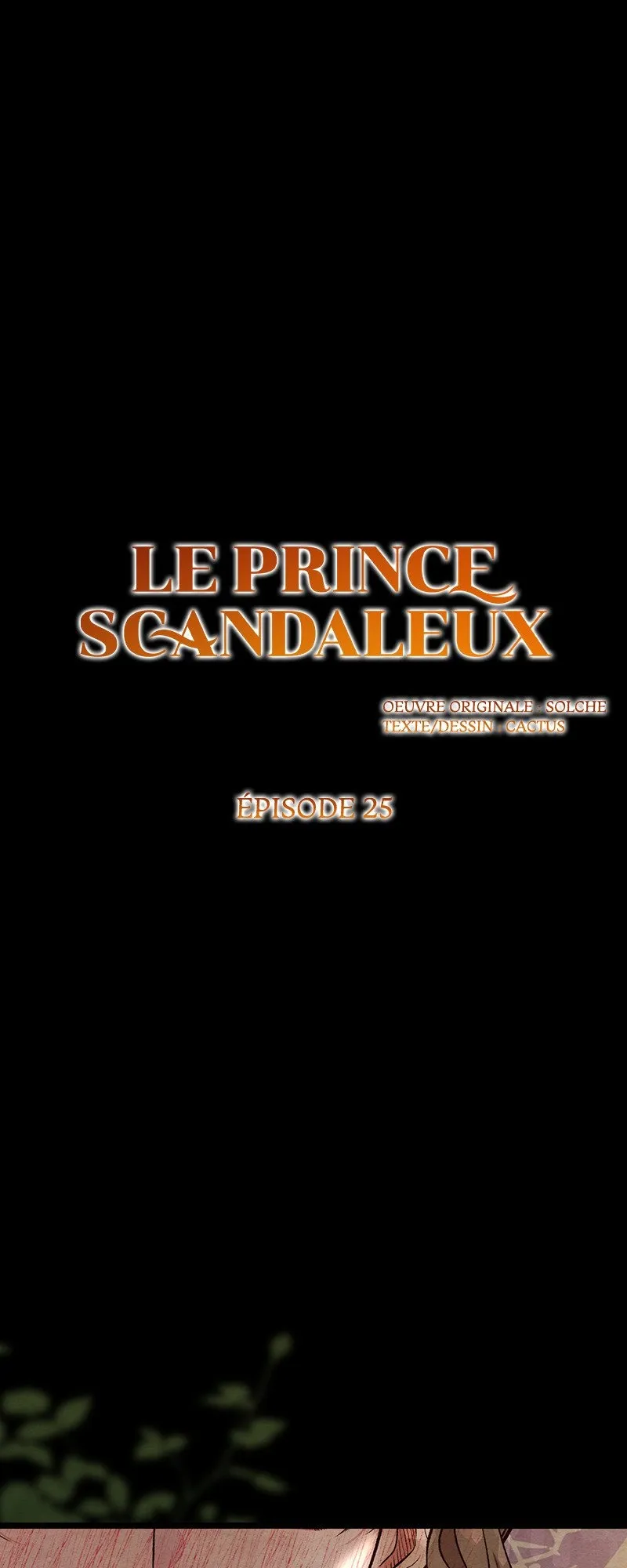 Read Le Prince scandaleux Manga Online