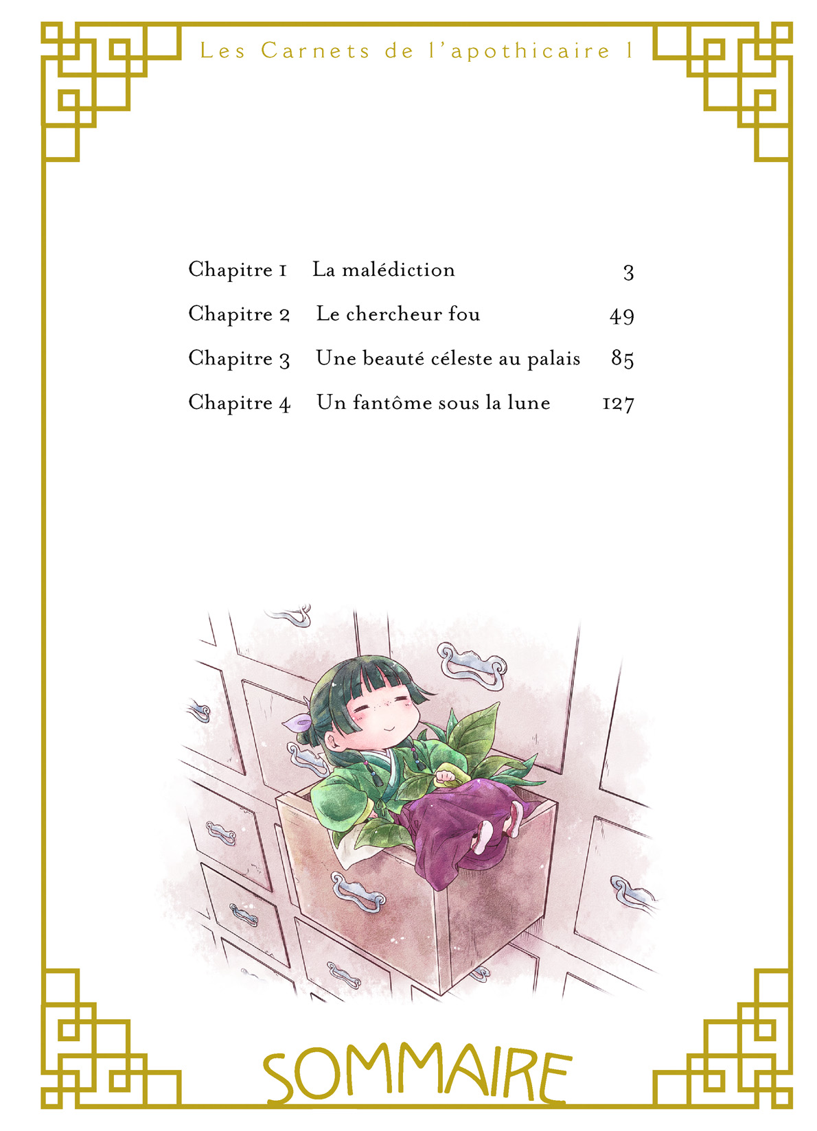 Read Les Carnets de l’Apothicaire Manga Online
