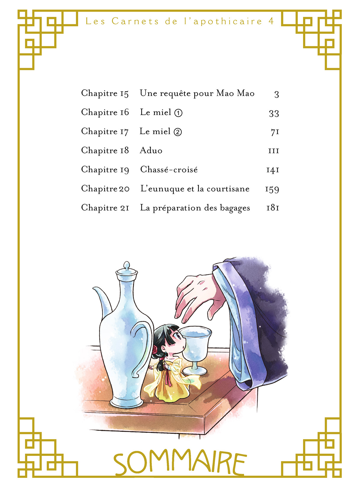 Read Les Carnets de l’Apothicaire Manga Online