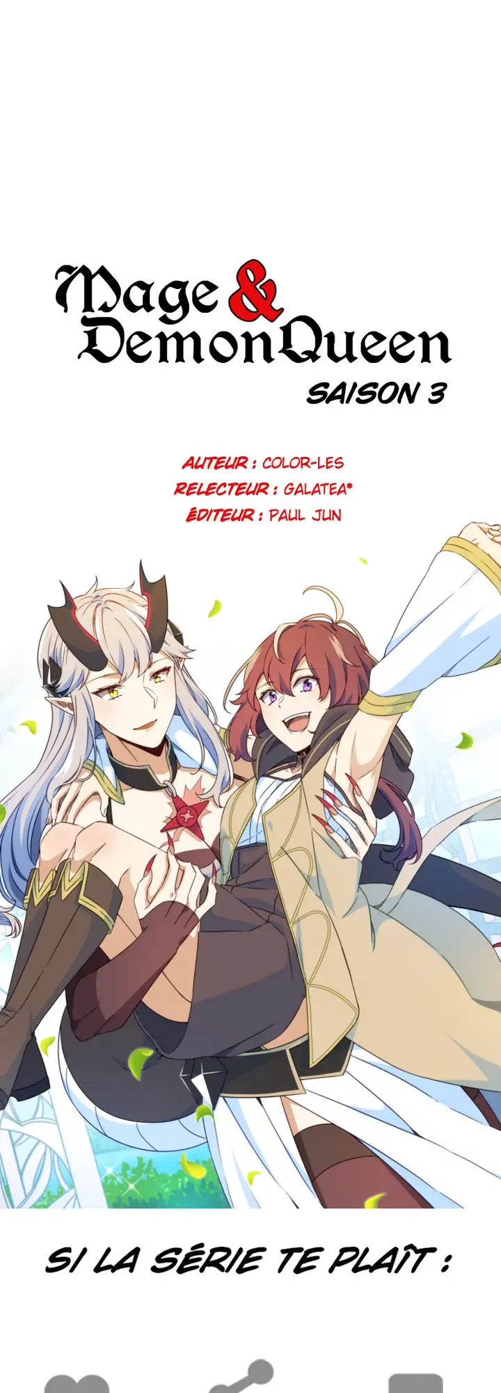 Read Mage & Demon Queen FR Manga Online