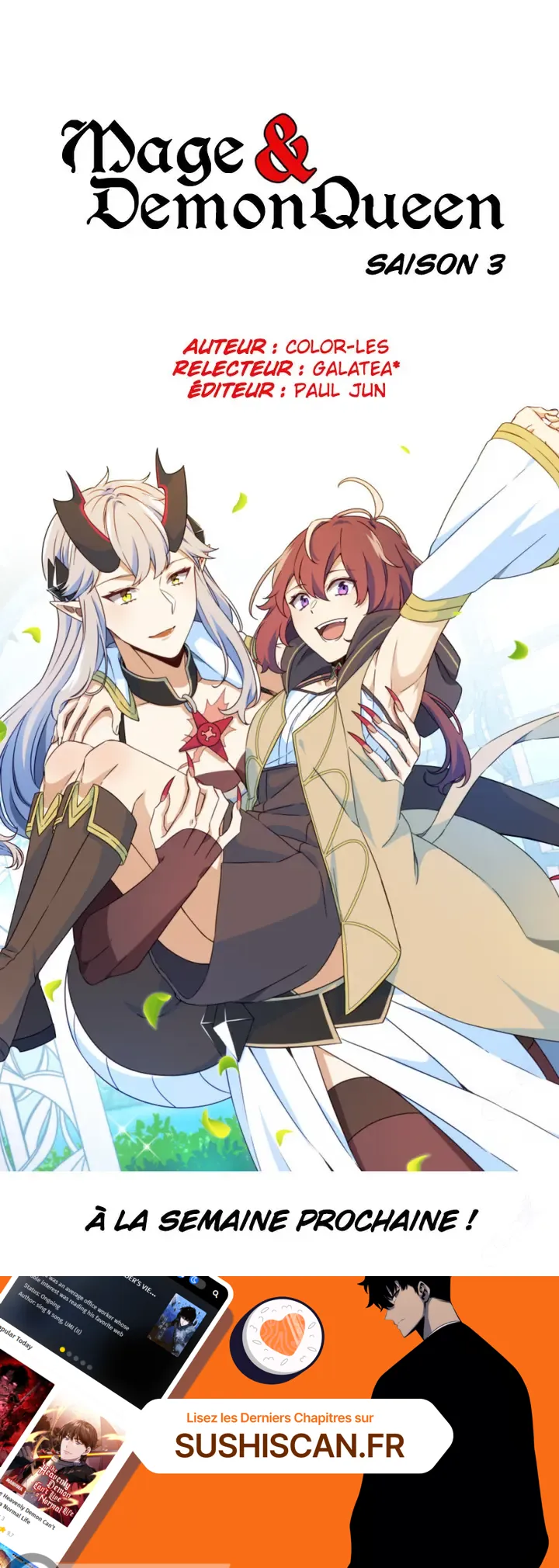Read Mage & Demon Queen FR Manga Online