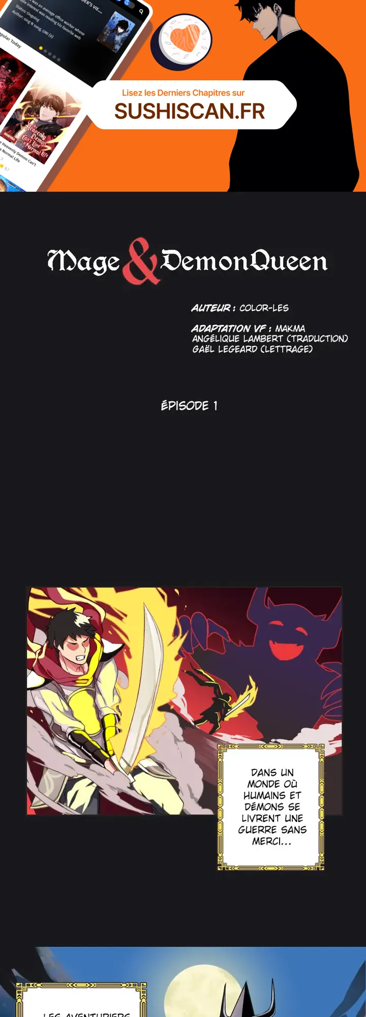 Read Mage & Demon Queen FR Manga Online