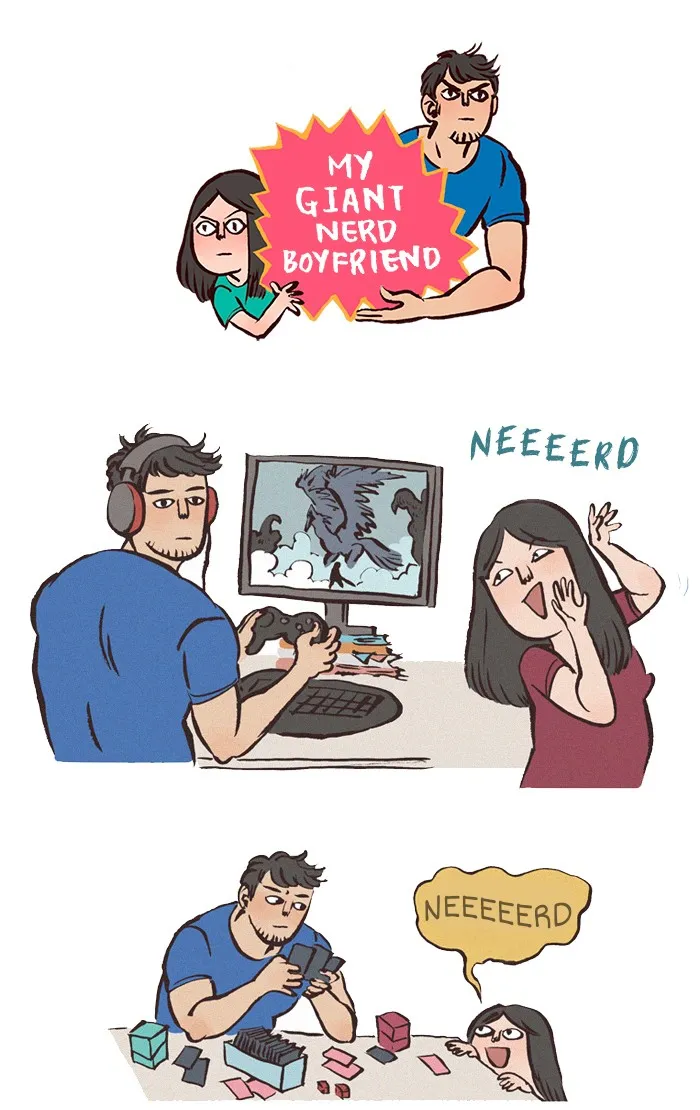 Read My Giant Nerd Boyfriend FR Manga Online