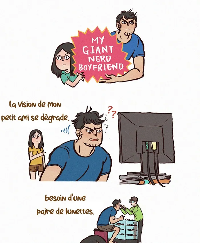 Read My Giant Nerd Boyfriend FR Manga Online