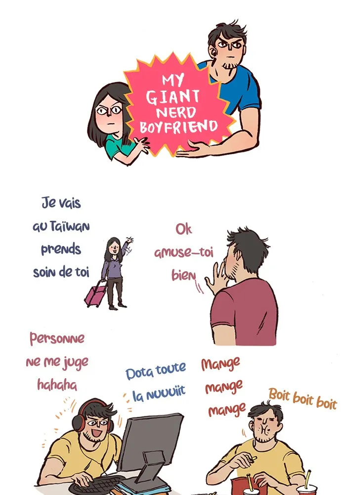 Read My Giant Nerd Boyfriend FR Manga Online