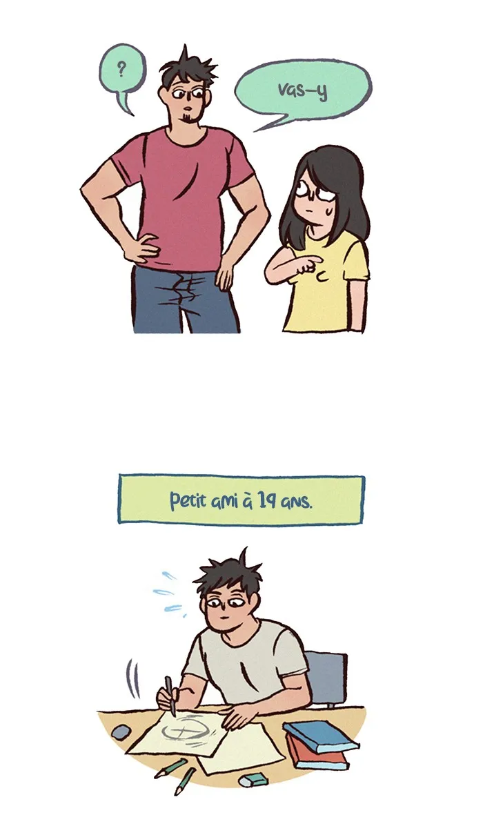 Read My Giant Nerd Boyfriend FR Manga Online