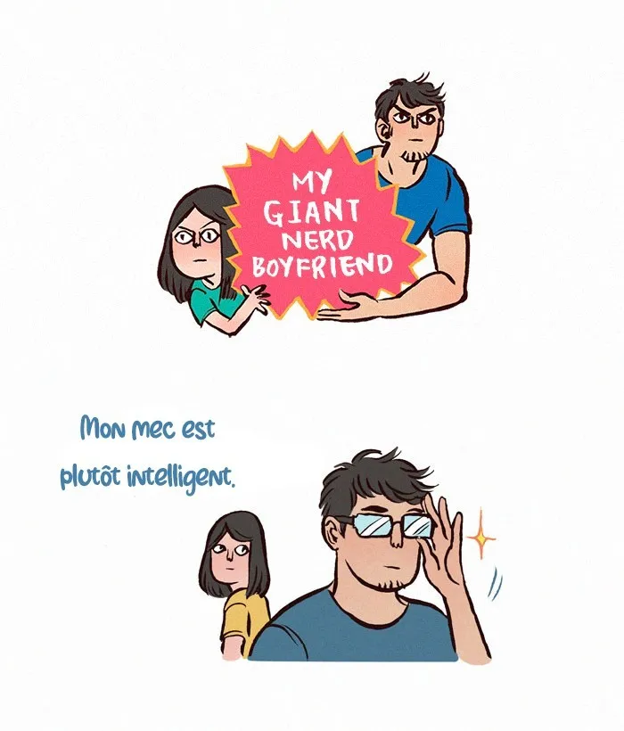 Read My Giant Nerd Boyfriend FR Manga Online