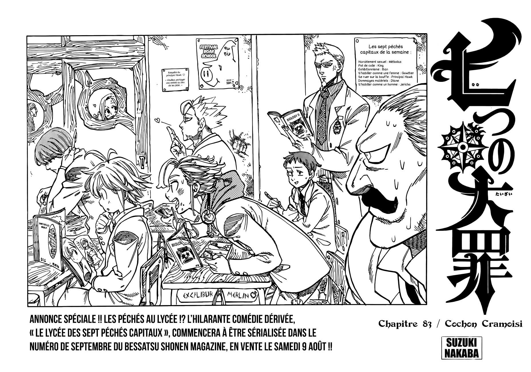 Read Nanatsu no Taizai FR Manga Online