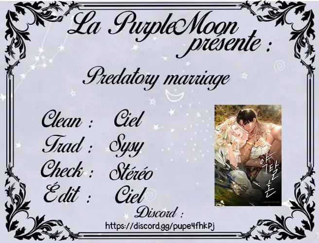 Read Predatory marriage FR Manga Online