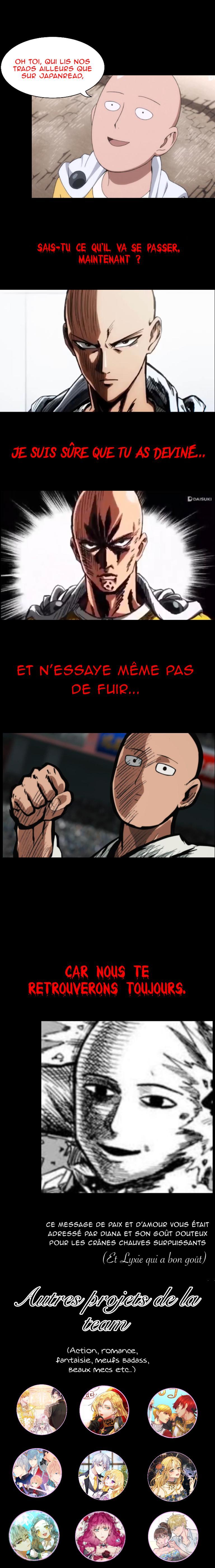 Read Seule la mort attend la vilaine Manga Online