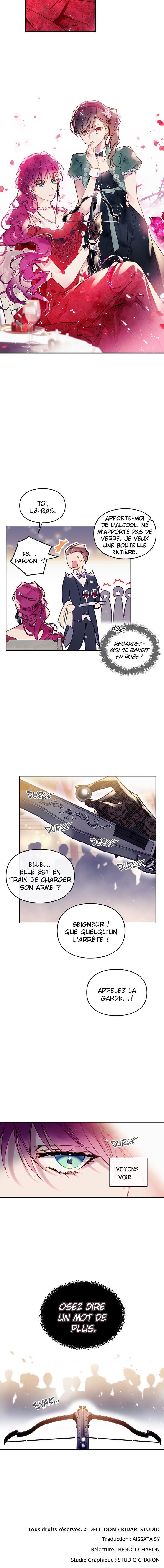 Read Seule la mort attend la vilaine Manga Online