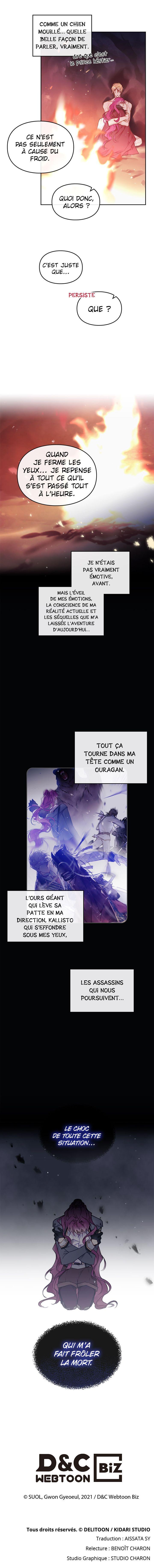 Read Seule la mort attend la vilaine Manga Online