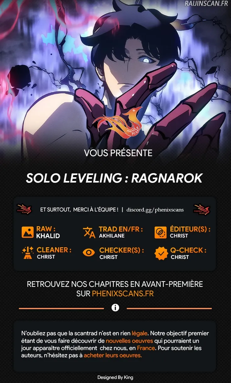 Read Solo leveling _ Ragnarok FR Manga Online