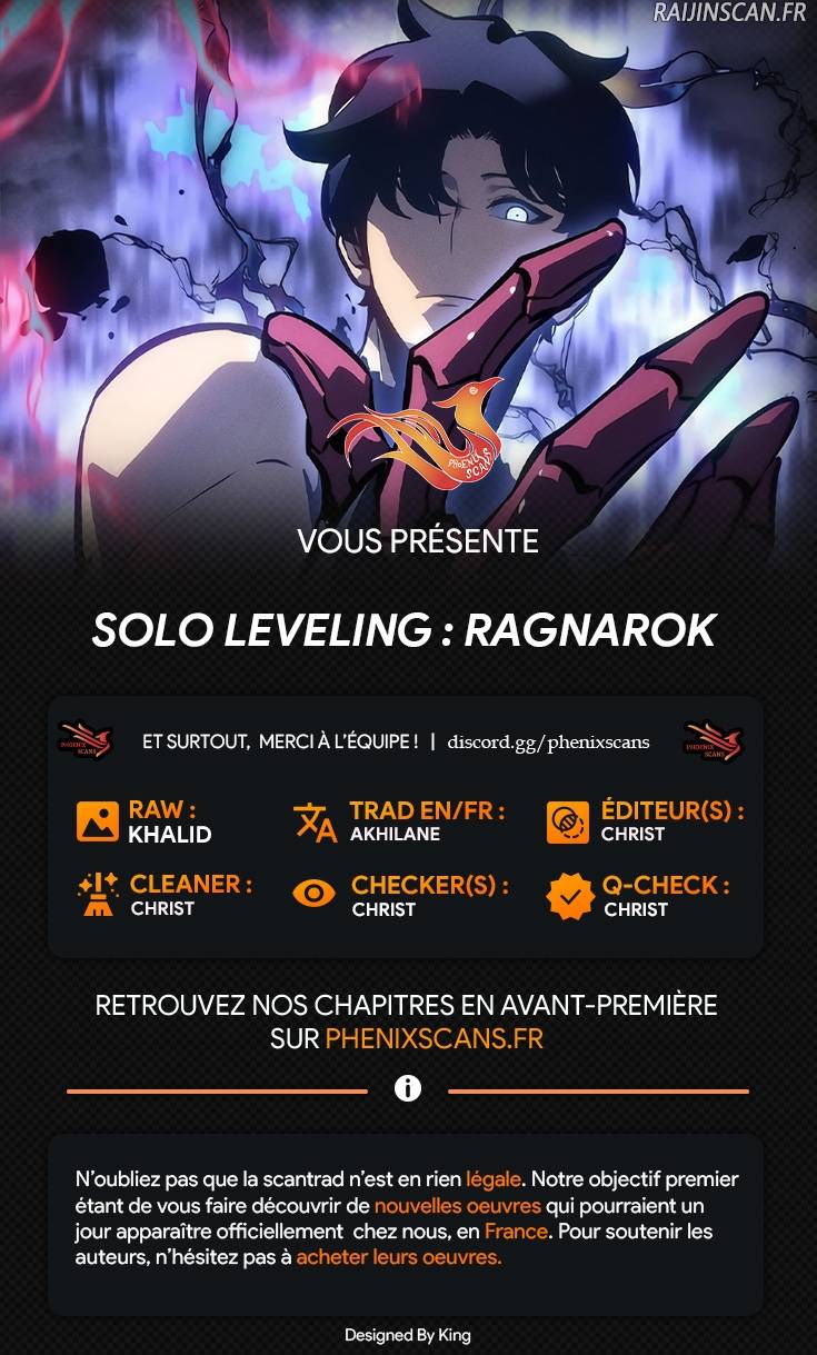 Read Solo leveling _ Ragnarok FR Manga Online