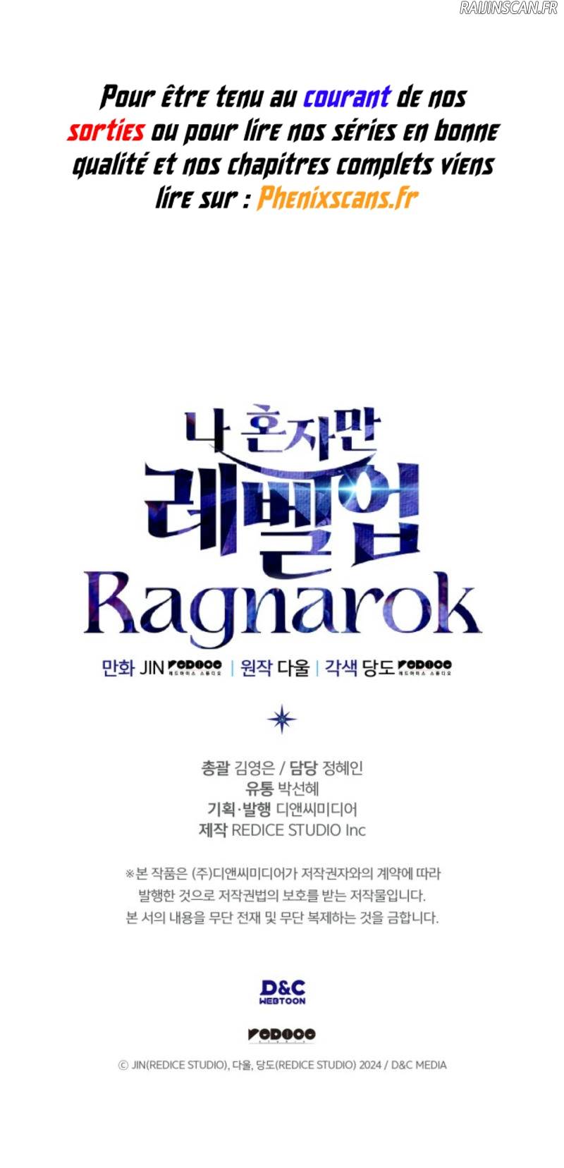 Read Solo leveling _ Ragnarok FR Manga Online