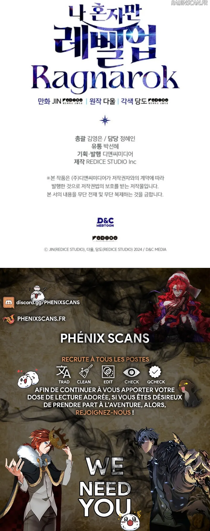 Read Solo leveling _ Ragnarok FR Manga Online