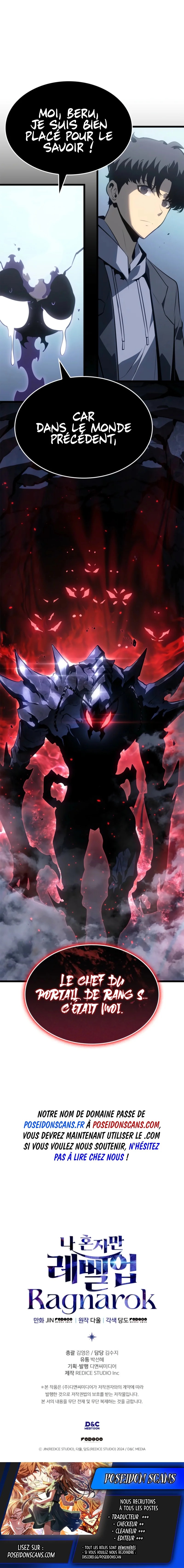 Read Solo leveling _ Ragnarok FR Manga Online