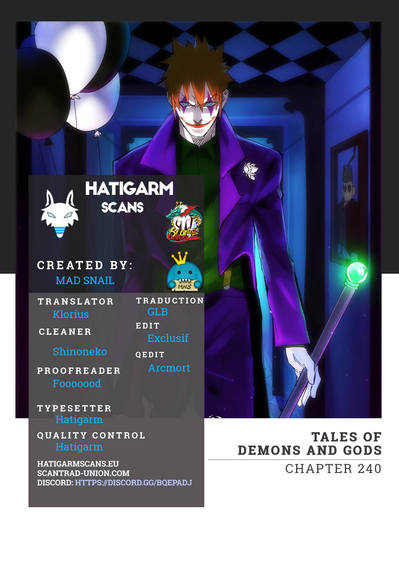 Read Tales of Demons and Gods FR Manga Online