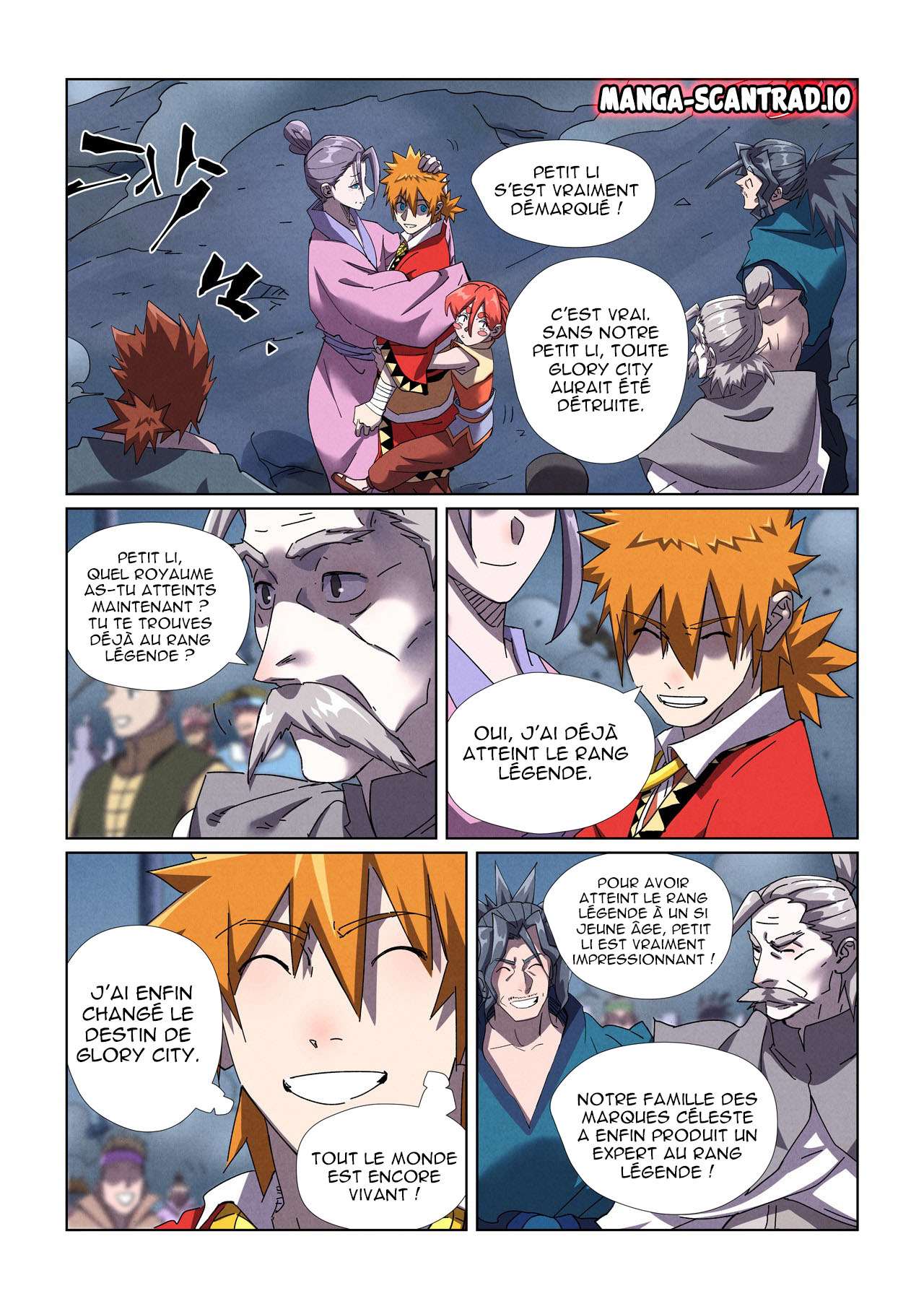 Read Tales of Demons and Gods FR Manga Online