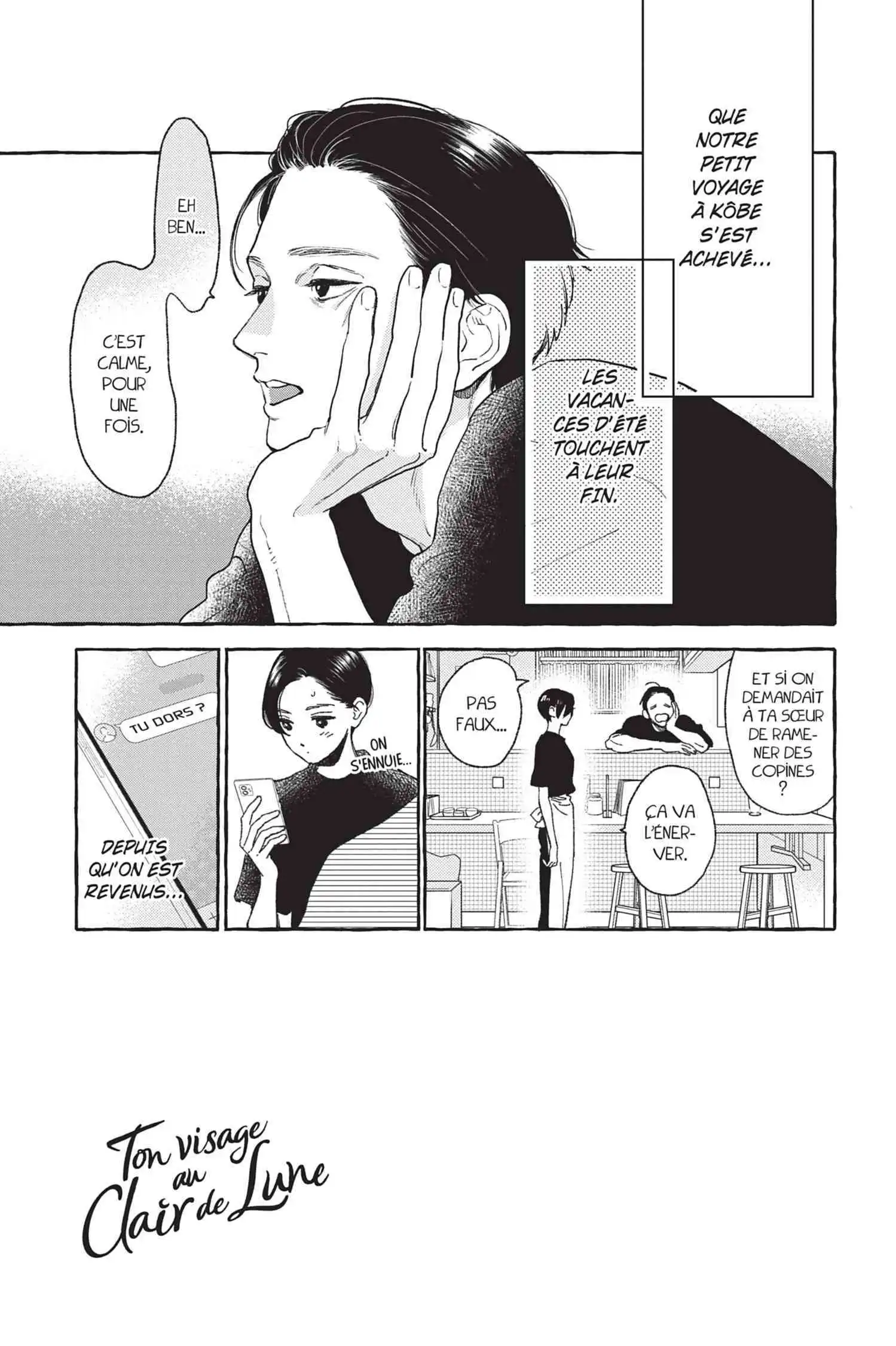 Read Ton visage au clair de lune Manga Online