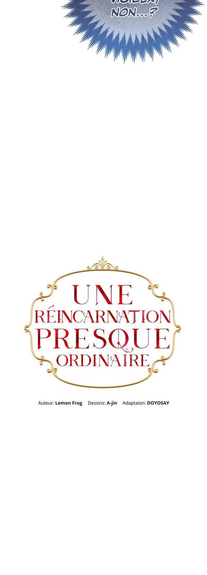 Read Une réincarnation presque ordinaire Manga Online