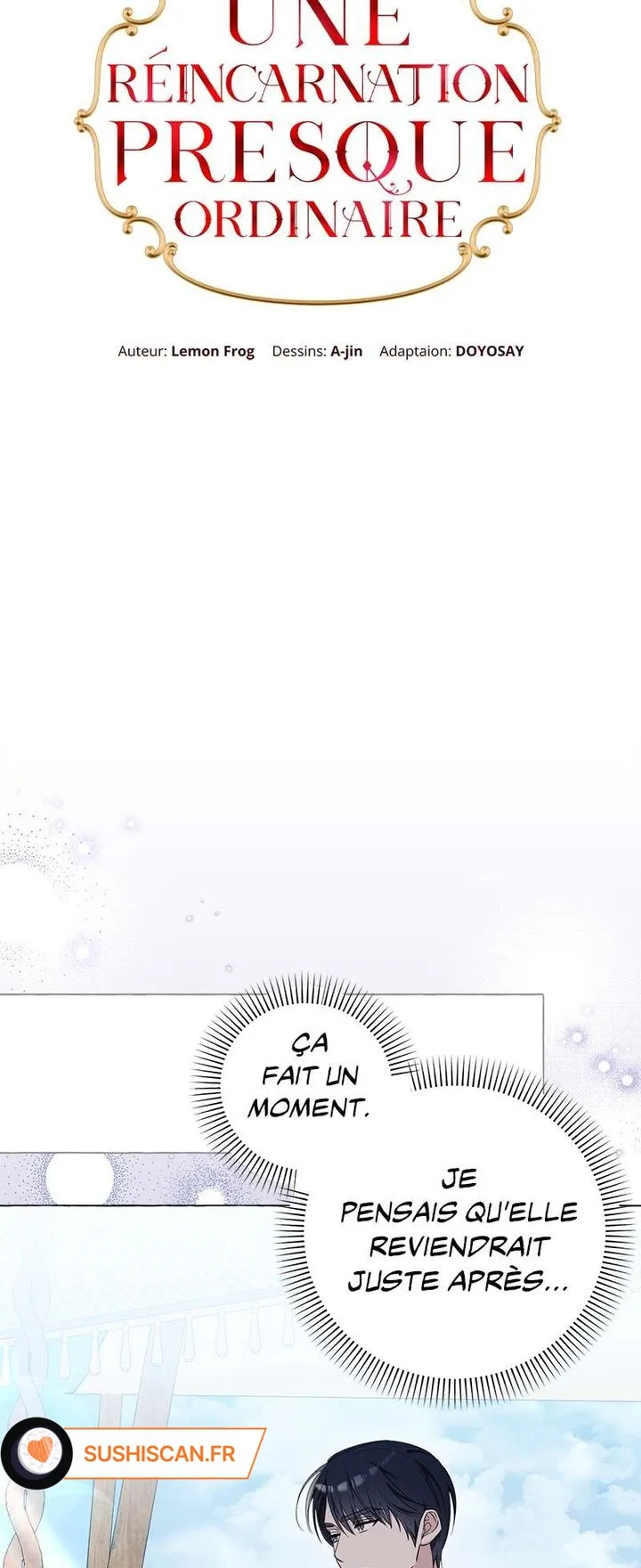Read Une réincarnation presque ordinaire Manga Online