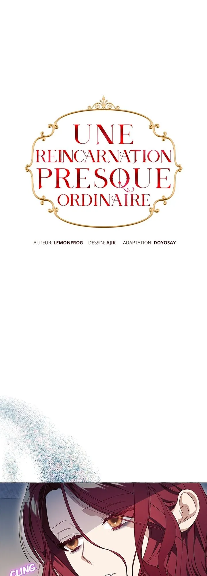 Read Une réincarnation presque ordinaire Manga Online