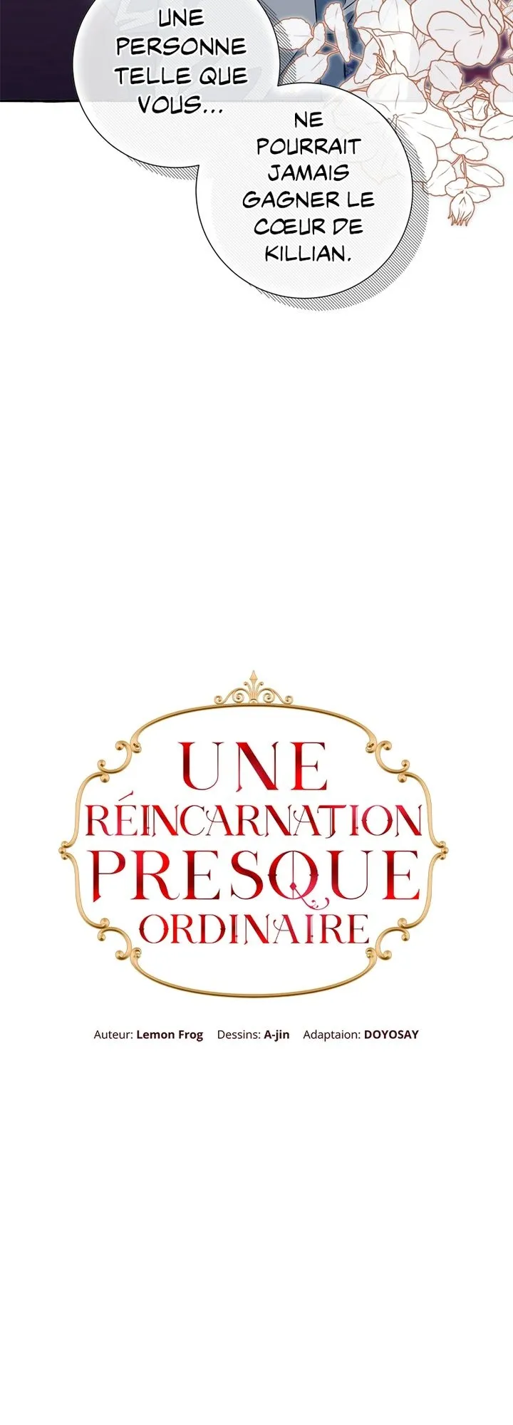 Read Une réincarnation presque ordinaire Manga Online