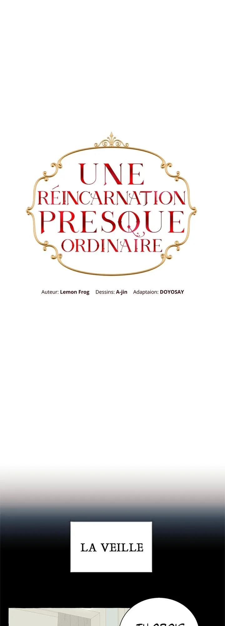 Read Une réincarnation presque ordinaire Manga Online