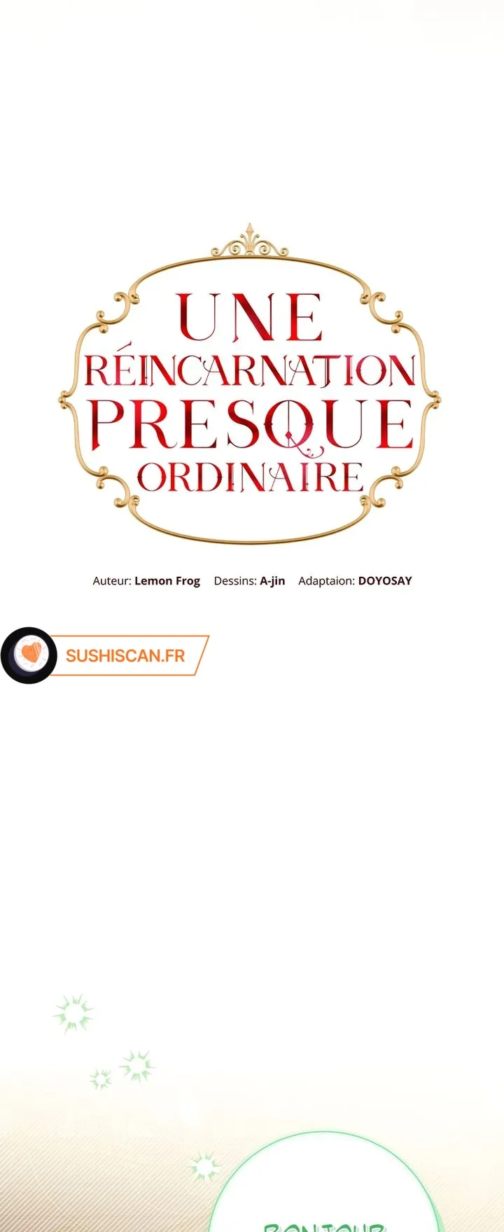 Read Une réincarnation presque ordinaire Manga Online