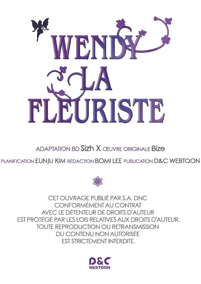 Read Wendy La Fleuriste FR Manga Online